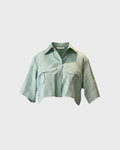 "the sage muse" crop shirt