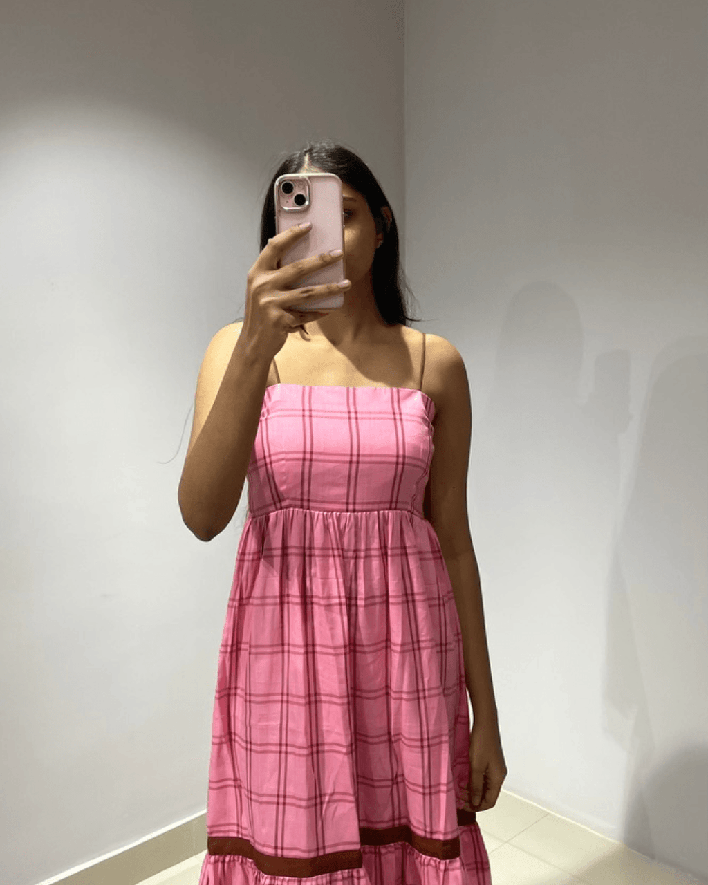 "the ease muse" plaid dress