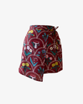 "the roselle muse" wrap skort