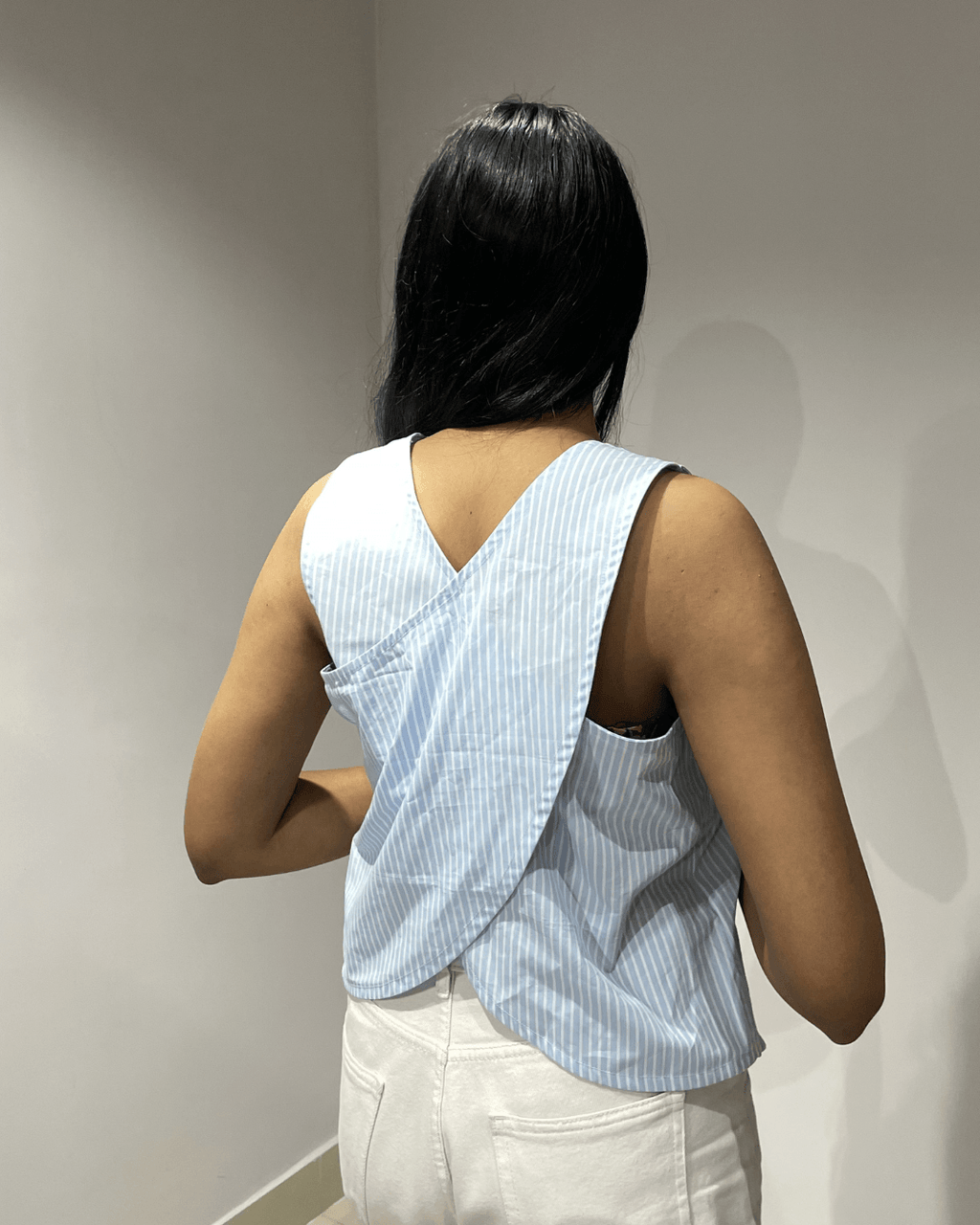 "the ceil muse" wrap top